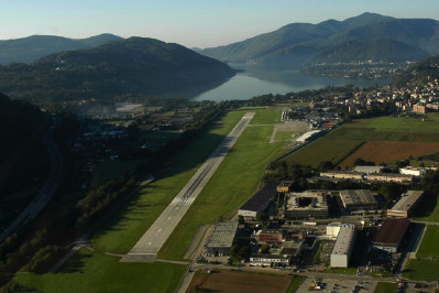 Lugano Flughafen